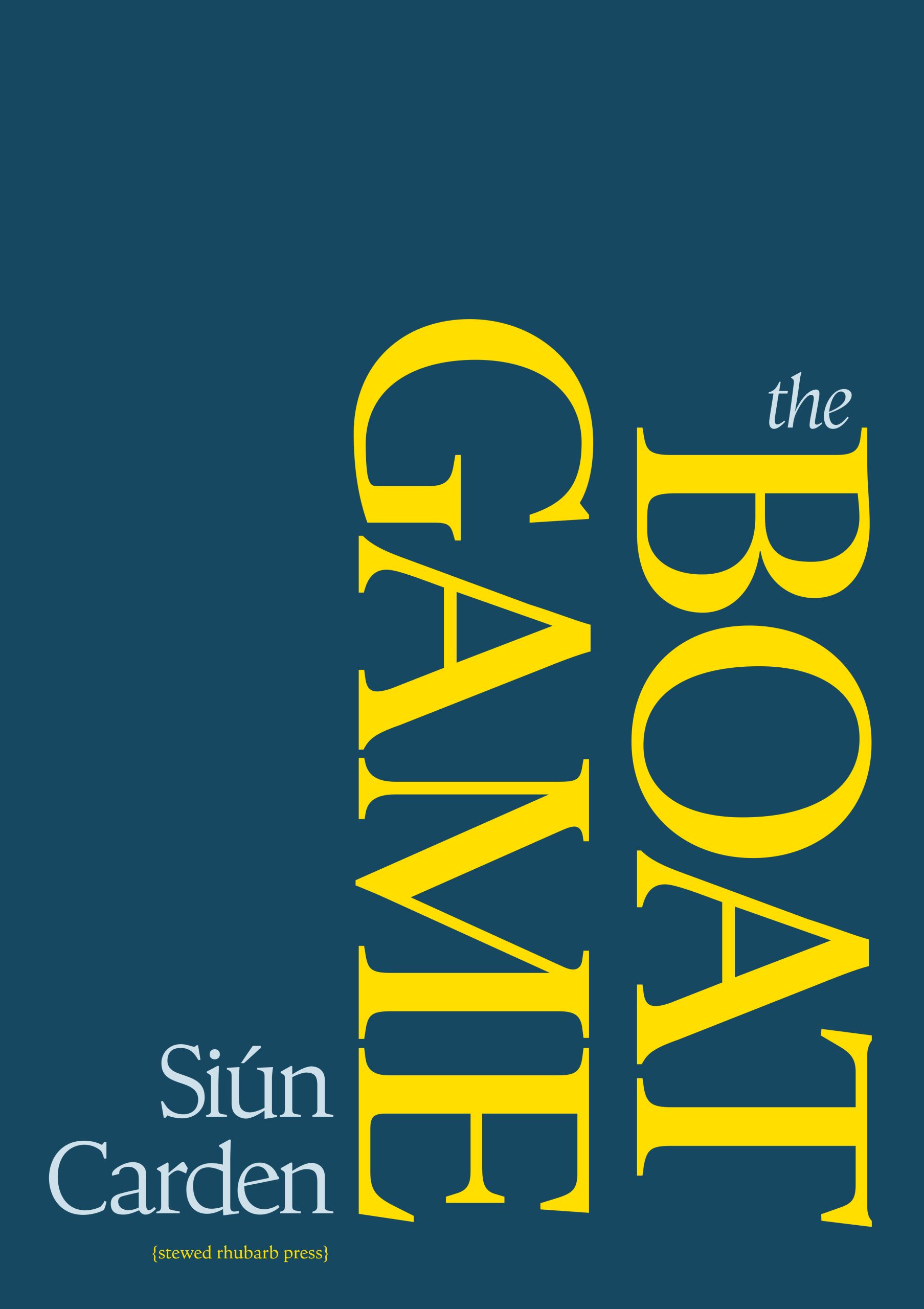 The Boat Game by Siún Carden (pre-order)